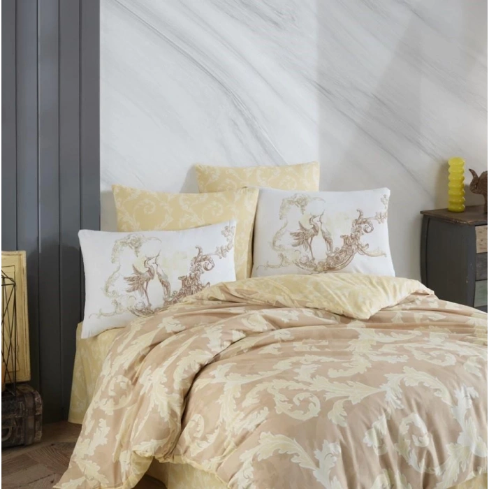 Çift Kişilik Ranforce Nev Takımı Avangarde Krem