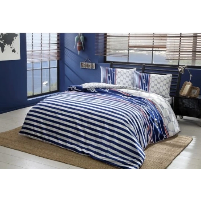 Çift Kişilik Ranforce Nev Takımı Blue Lacivert
