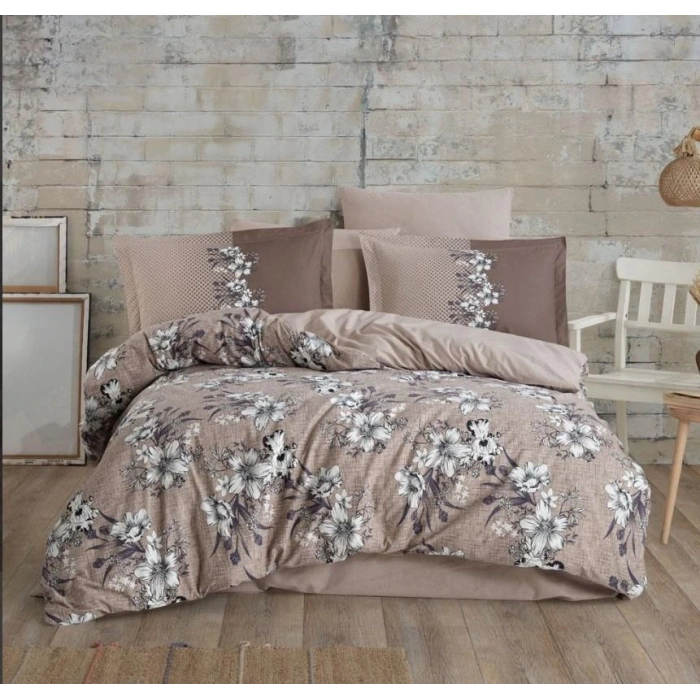 Çift Kişilik Ranforce Nev Takımı Elvira Kahve