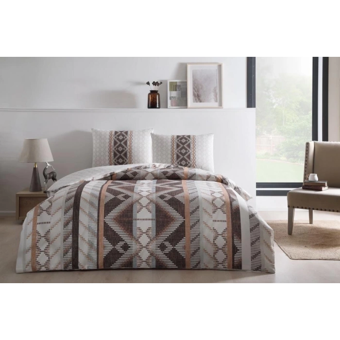 Çift Kişilik Ranforce Nev Takımı Ferlin Kahve