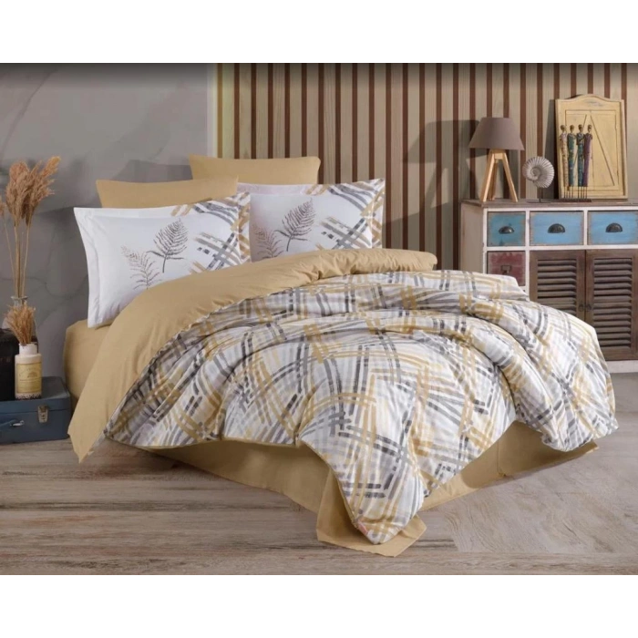 Çift Kişilik Ranforce Nev Takımı Irma Bej