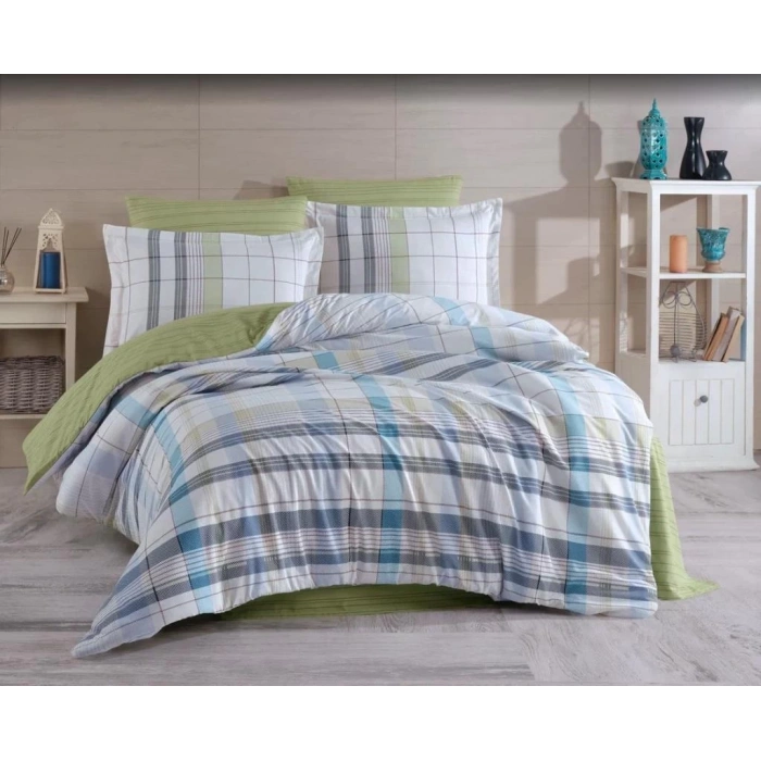 Çift Kişilik Ranforce Nev Takımı Vivaldi Turkuaz