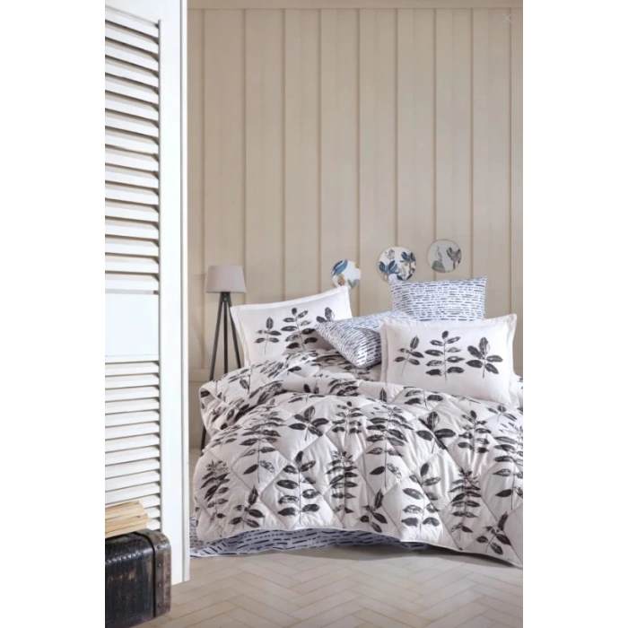 Çift Kişilik Ranforce Uyku Seti Hafsa v1 Antrasit