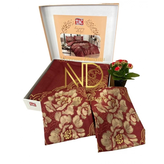 Çift Kişilik Saten Nev Takımı Florian Bordo