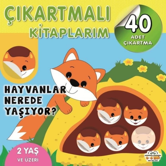 Çıkartmalı larım-Hayvanlar Nerede Yaşıyor?