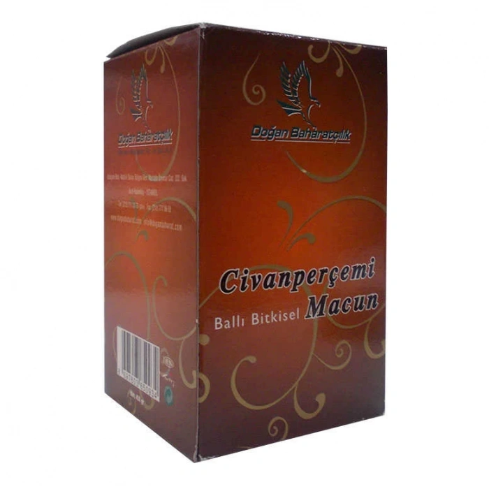 Civanperçemli Ballı sel Karışım Cam Kavanoz 450 Gr