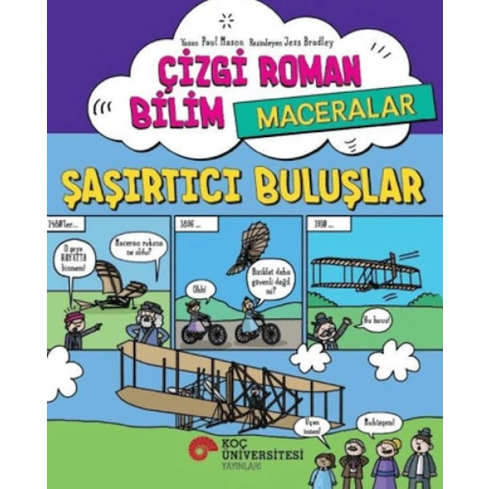 Çizgi Roman Bilim Maceralar - Şaşırtıcı Buluşlar