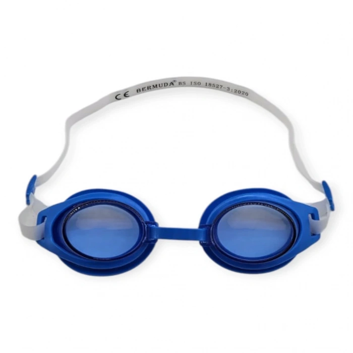 Çocuk Yüzücü Gözlüğü Silikon Taşıma Çantalı MAVİ - XH1300