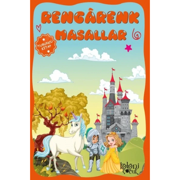 Çocuklar için Hayal ve Odak Geliştirici Rengarenk Masallar Tcu