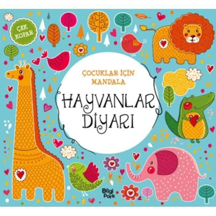 Çocuklar İçin Mandala - Hayvanlar Diyarı