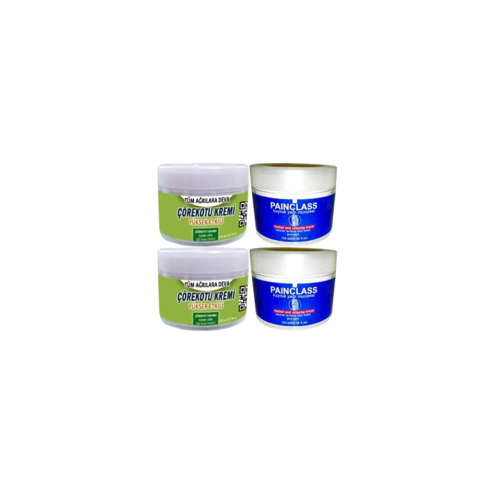 Çörek Otu Agrılar için Krem 2x150 ml+Painclass 2x100 ml Kuyruk Yağı Kremi