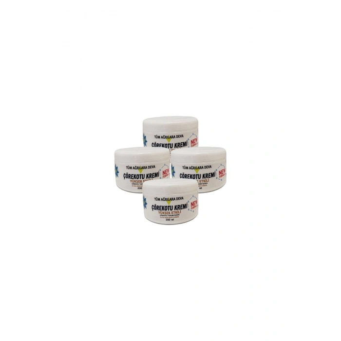 Çörek Otu Kremi White Box 200 ml Ağrı Dindirici - 4 Adet