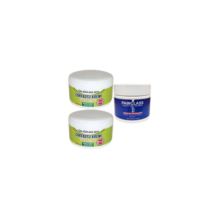 Çörek Otu Kremi XL Boy 2x200 ml Agrilar için+150 ml Kuyruk Yağı Kremi Painclass