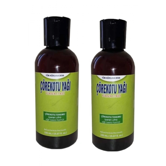 Çörek Otu Yağı Tüm Vücut Adale Diz Sızıları Için Ağr.ı Ve Masaj Yağı 150 ml 2 Adet