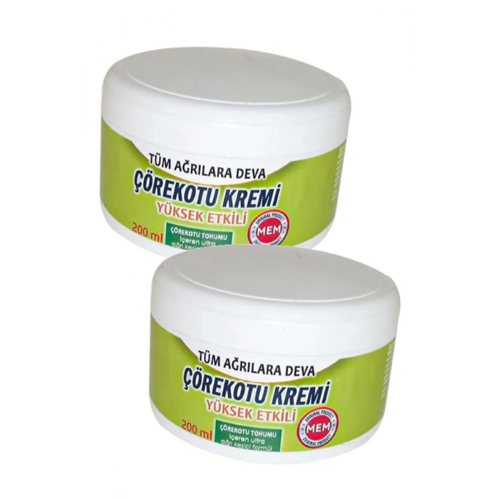 Çörekotu Kremi Bel Sırt Adale Sızılarını Ağrı Ve Masaj Kremi 200 ml 2 Adet
