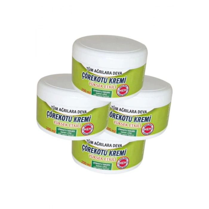 Corex Çörek Otu Kremi Green Box 4 Tane x 200 ml GZYZF146