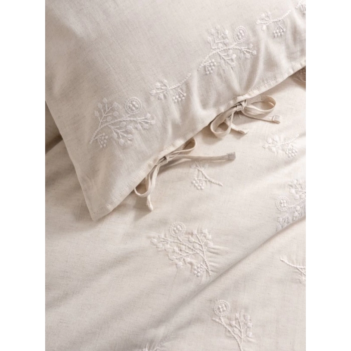 Cotton Keten Çift Kişilik Nev Takımı Esmira