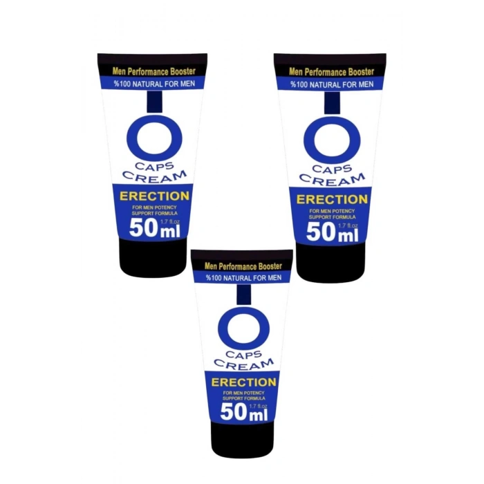 Cream Natural Booster Erkeklere Özel Hareketlendirici Sertlik Kremi 50 ml X 3 Adet