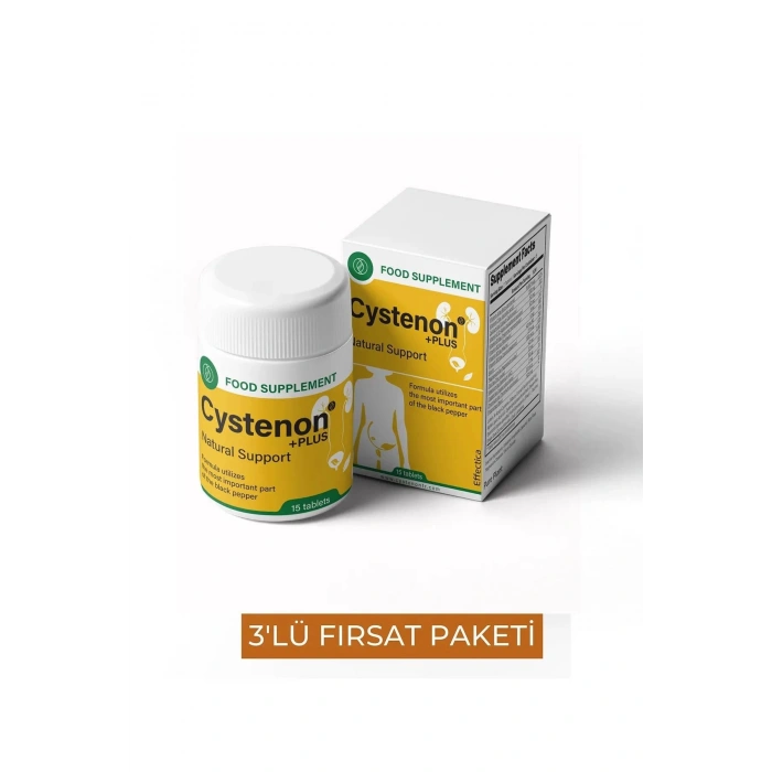Cystenon Idrarın Normallleşmesine Kokulara Ağrılarınıza Yanmalarınıza 15 Li Kaps X 3 Adet
