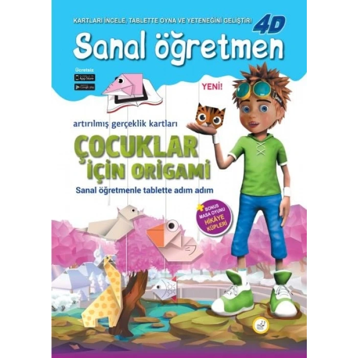 Danik Sanal Öğretmen Çocuklar için Origami