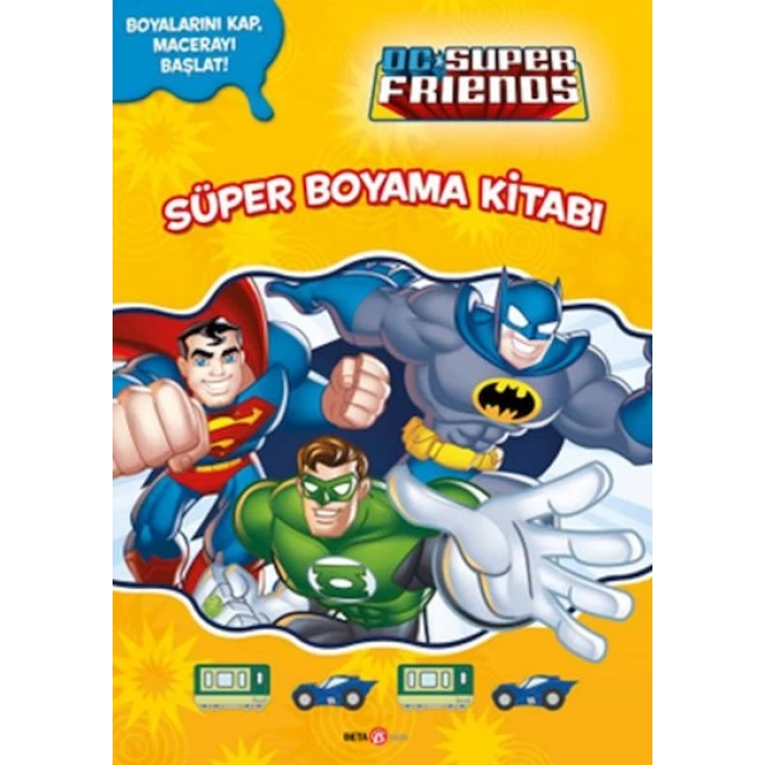 Dc Super Friends Süper Boyama Kitabı