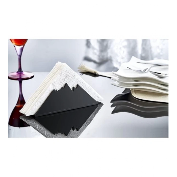 Dekoratif  Dağı Görünümlü Plastik Lüks Peçetelik