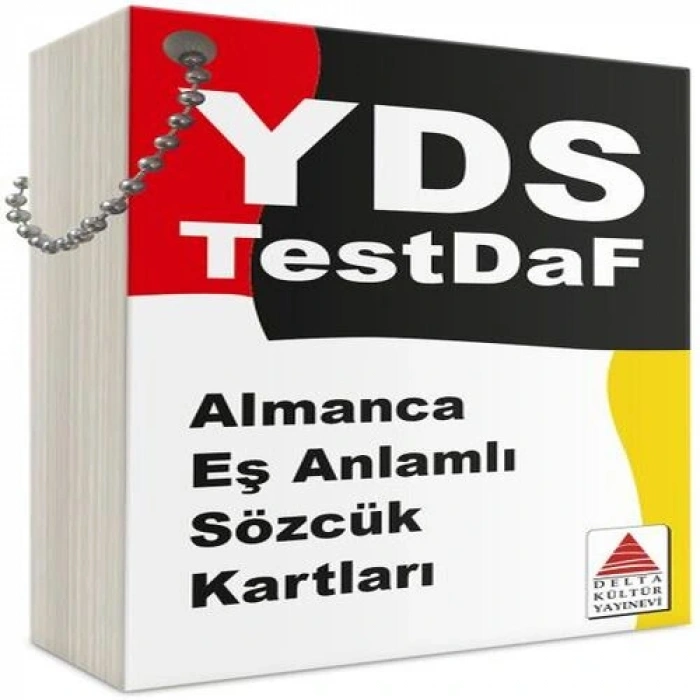Delta Kültür Almanca Eşanlamlı Sözcük Kartları / YDS TestDaF