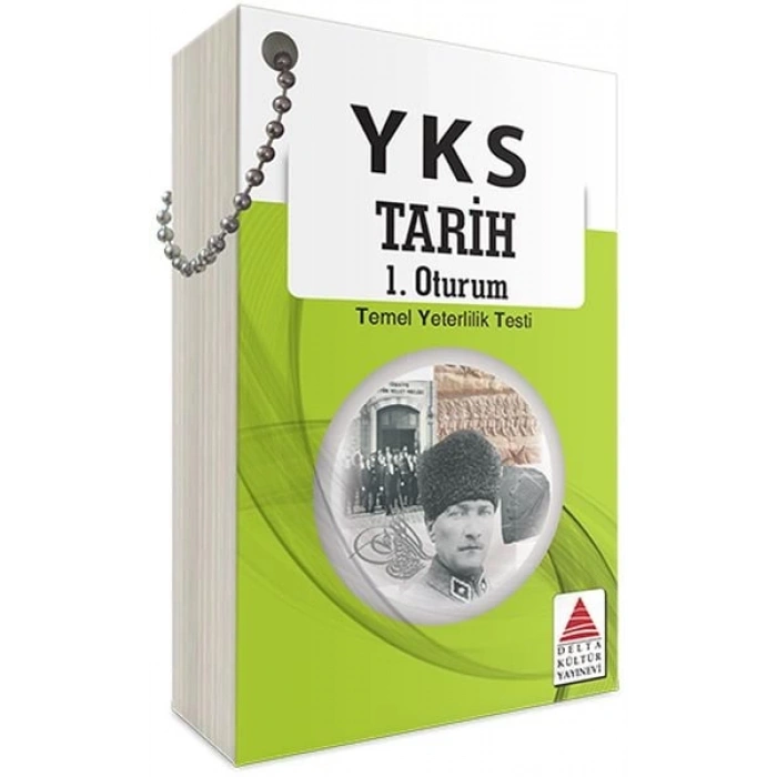 Delta Kültür YKS 1. Oturum Tarih Kartları (TYT)