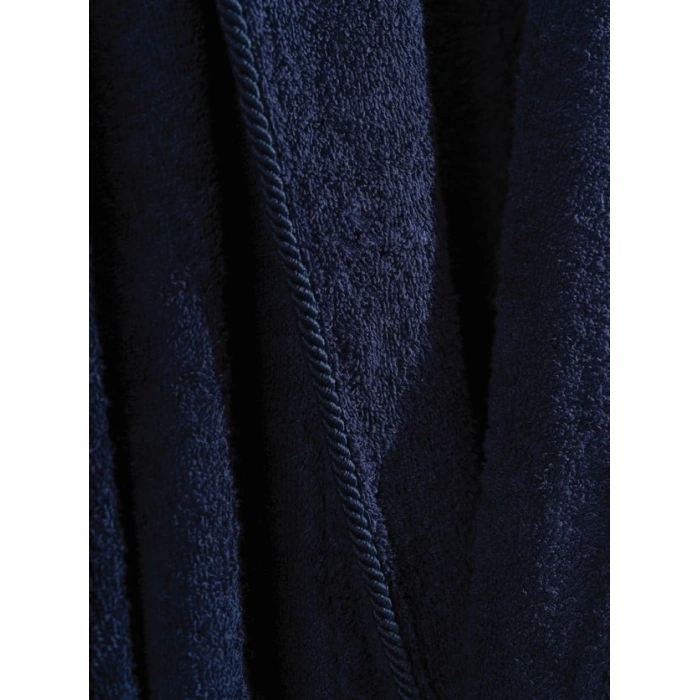 Deluxe Single Bornoz Seti Lacivert 8680108056646