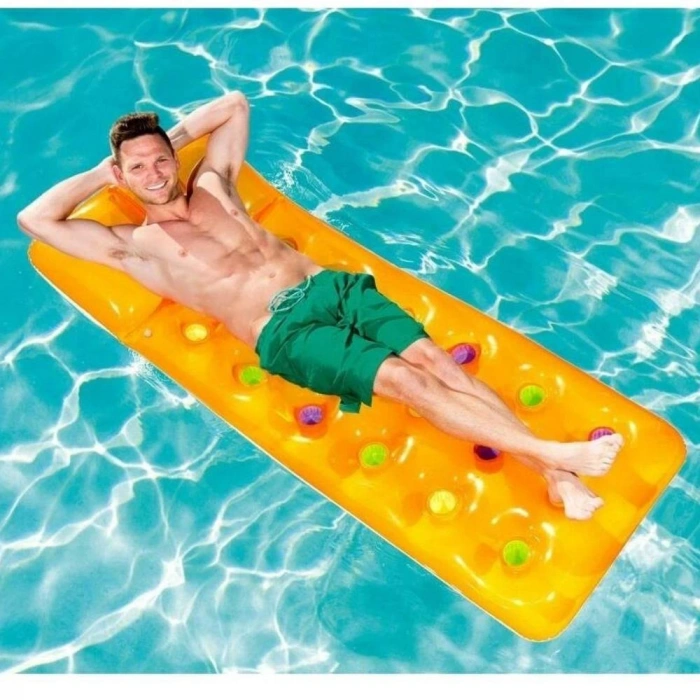 Deniz Yatağı Dik Yastıklı Bardaklı Yatak 188x71 Cm