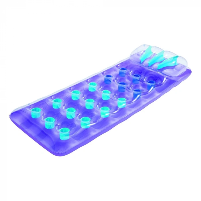 Deniz Yatağı Dik Yastıklı Bardaklı Yatak 188x71Cm