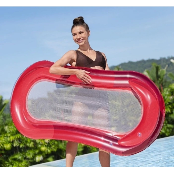 Deniz Yatağı Fileli Yatak 160x84 cm -KIRMIZI