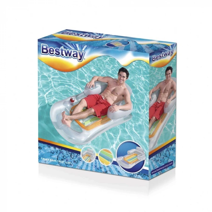 Deniz Yatağı Sultan Lüks Yatak 157x89 Cm Gri