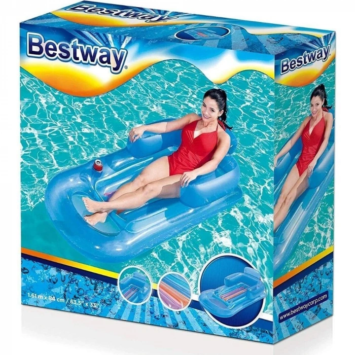 Deniz Yatağı Sultan Lüks Yatak 161x84 Cm Mavi