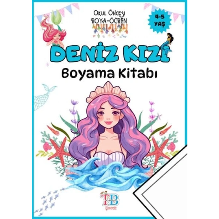 Denizkızı Boyama Kitabı