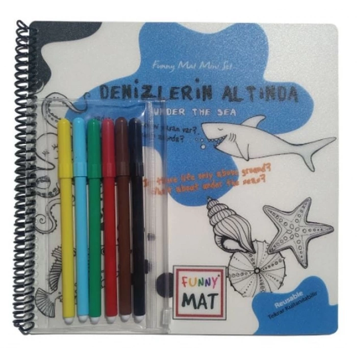 Denizlerin Altında - Funny Mat - Mini Set (Aktivite Seti)