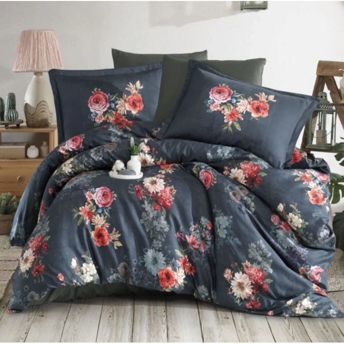 Dijital Saten Çift Kişilik Nev Takımı Merisa