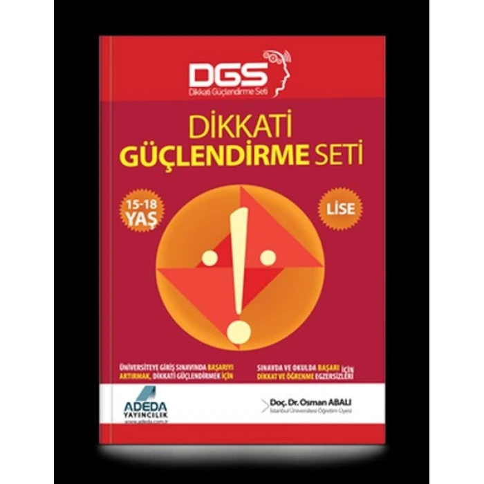 Dikkati Güçlendirme Seti Lise 15-18 Yaş