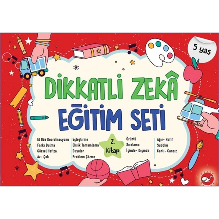 Dikkatli Zeka Eğitim Seti - 2.  (5 Yaş)