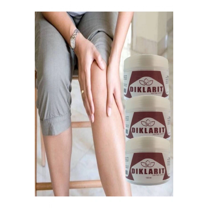 Diklarit Anti Pain Cream Vücut Sızılarını  Ağrı Ve Masaj Bakım Kremi 100 ml X 2 Adet