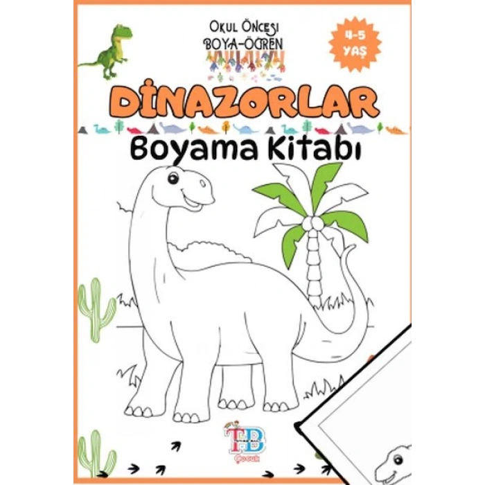 Dinazorlar Boyama Kitabı