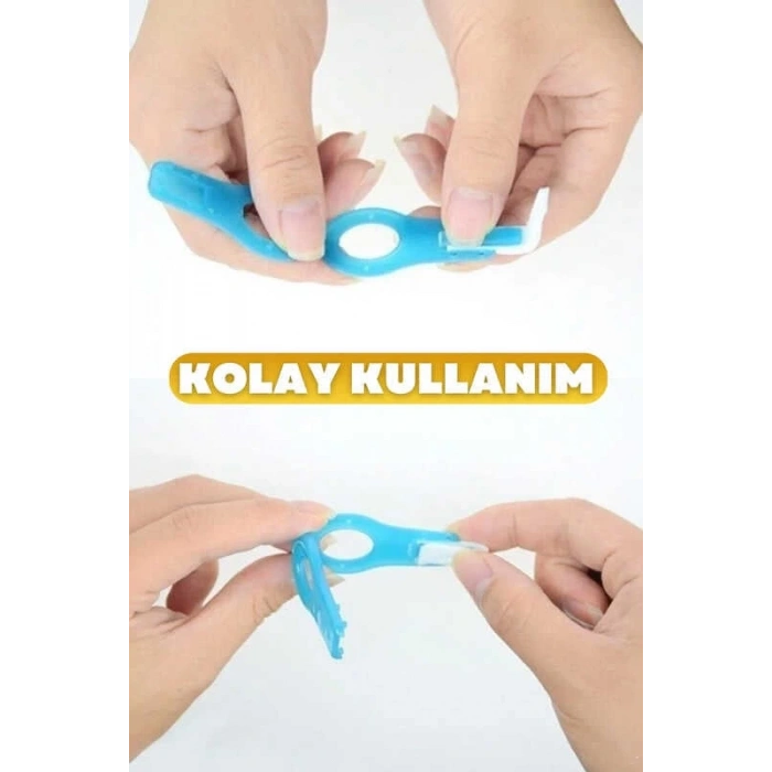 Diş  Silgisi 1 Aparatlı + 5 Yedek Süngerli Set 1 Paket