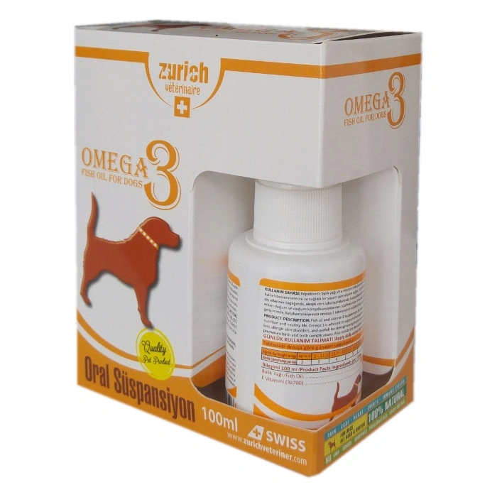 Dog Omega-3 Balık Yağı Tüy Döküm Önleyici/Tüy Sağlığı 100ml