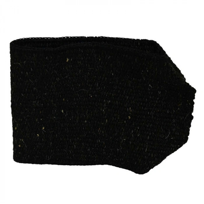 Doğal Keçi Kılı İpli Sırt ve Vücut Kesesi Siyah 52x18