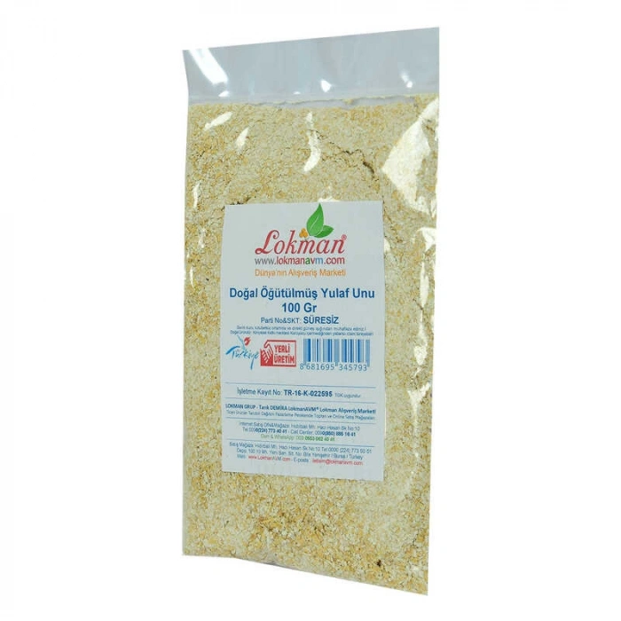 Doğal Öğütülmüş Yulaf Unu 100 Gr Paket