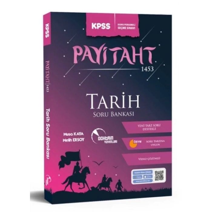 Doktrin Yayınları KPSS Payitaht 1453 Tarih Soru Bankası (Video Çözümlü)