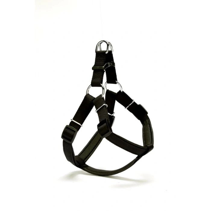 Dokuma Köpek Göğüs Tasması Medium Siyah 45*55 cm