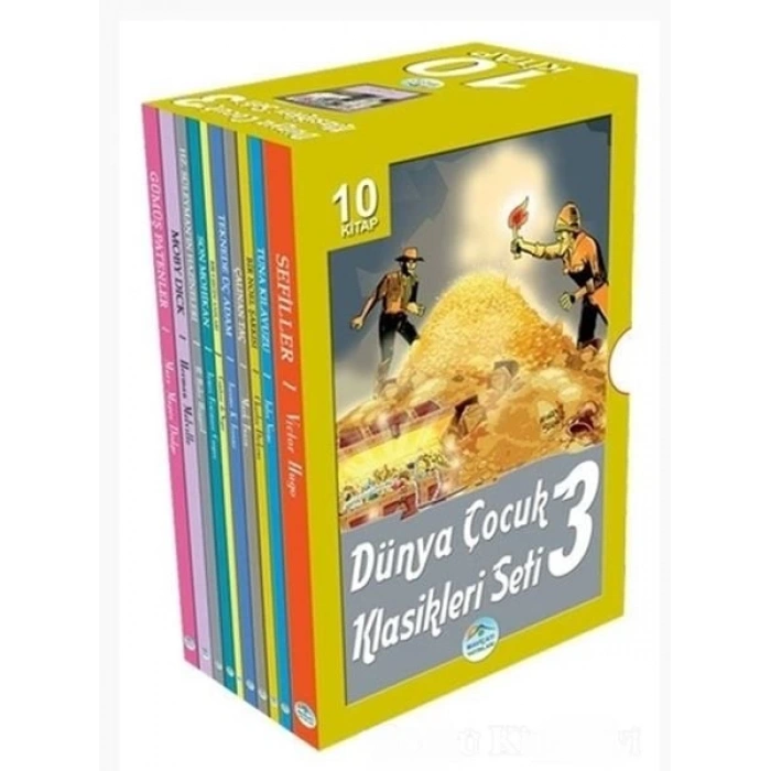 Dünya Çocuk Klasikleri Seti 3 (10  Kutulu)