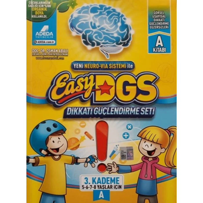 EASY Dikkati Güçlendirme Seti 5-8 yaş A çığı