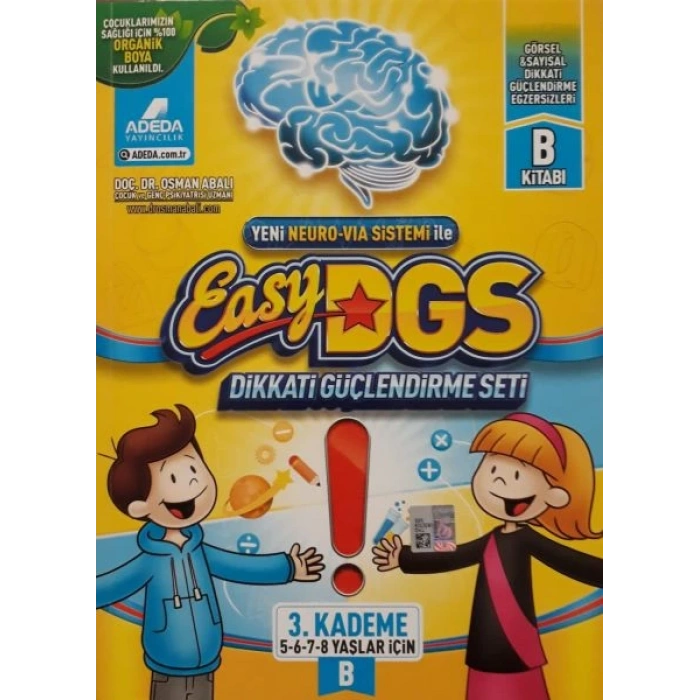 EASY Dikkati Güçlendirme Seti 5-8 yaş B çığı